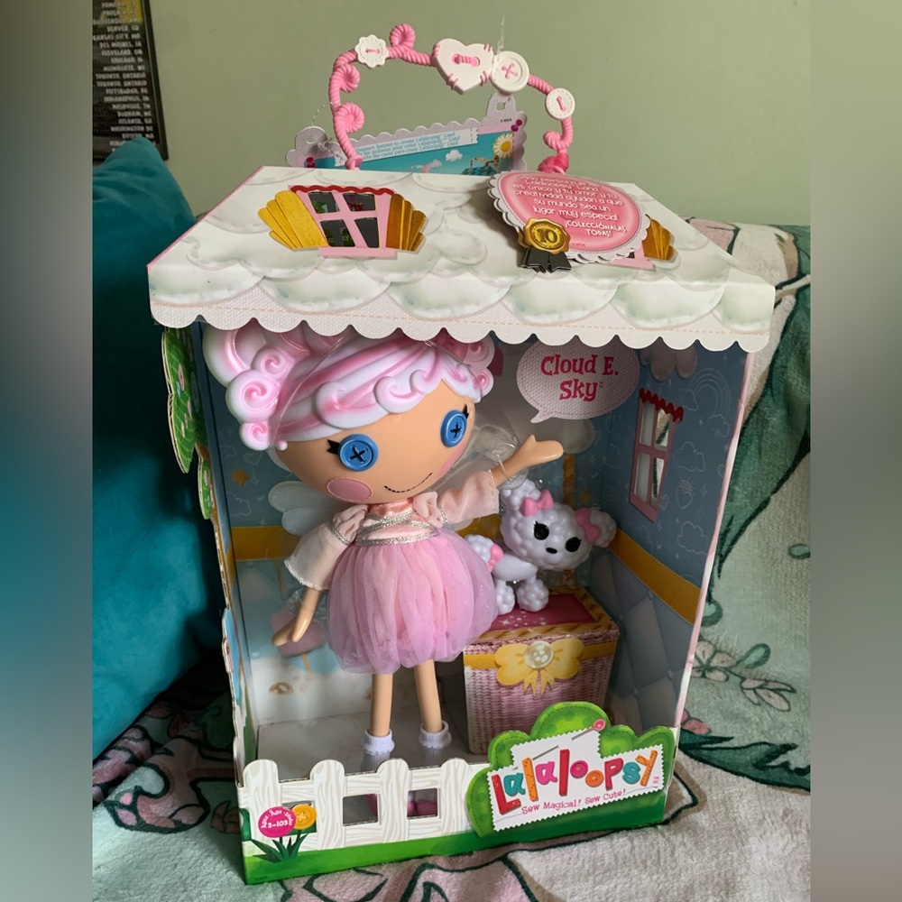 BNWT Lalaloopsy Cloud E. Sky large doll